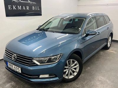 Blå Begagnad 2017 VW Passat Kombi | 164 900 kr (Marknadspris)