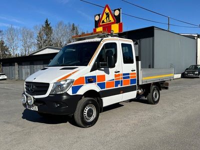 begagnad Mercedes Sprinter Crew Cab 316 BlueT 4X4 EURO6 1-ÄGARE