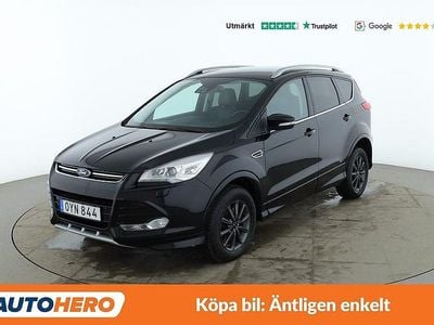 Svart Begagnad 2015 Ford Kuga Individual SUV | 133 000 kr (Marknadspris)