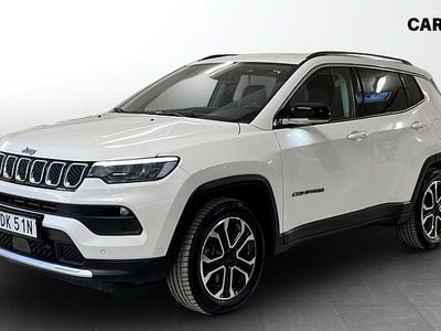 Vit Begagnad 2021 Jeep Compass SUV | 264 900 kr (Marknadspris)