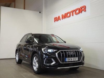 Svart Begagnad 2021 Audi Q3 Advanced Plus SUV | 319 900 kr (Marknadspris)