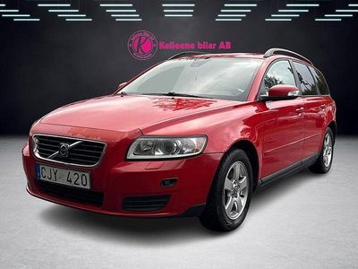 Röd Begagnad 2007 Volvo V50 Kinetic Kombi | 14 900 kr (Bra pris)