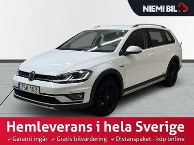 Vit Begagnad 2017 VW Golf Alltrack S Kombi | 219 900 kr (Marknadspris)
