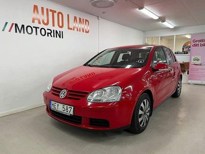 Röd Begagnad 2007 VW Golf V Sportline Halvkombi | 54 900 kr (Lite dyr)