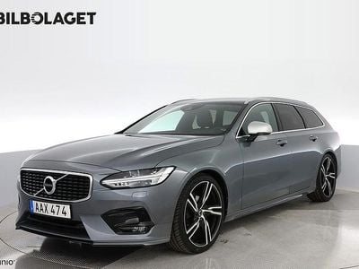 Grå Begagnad 2018 Volvo V90 R-Design Kombi | 325 800 kr (Marknadspris)