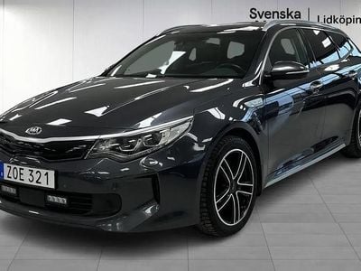 Grå Begagnad 2018 Kia Optima Hybrid Sport Sedan | 169 900 kr (Marknadspris)