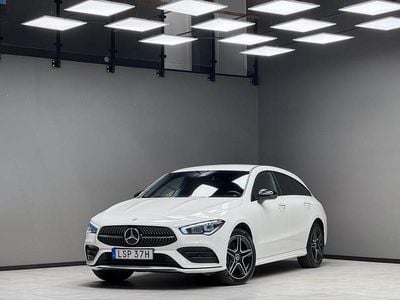 Begagnad Mercedes CLA250 Shooting Brake AMG line 218 HK (160 kW) 2023 Vit Kombi
