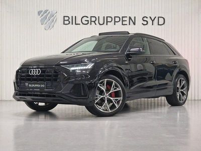 Begagnad Audi Q8 S-Line 286 HK (210 kW) 2019 Svart SUV