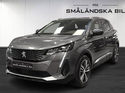 Grå Begagnad 2021 Peugeot 3008 SUV | 265 000 kr (Marknadspris)