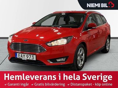 Röd Begagnad 2014 Ford Focus Titanium Kombi | 119 900 kr (Lite dyr)