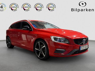 Röd Begagnad 2015 Volvo V60 R-Design Kombi | 159 990 kr (Lite dyr)