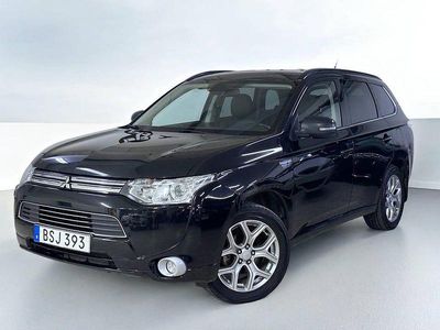 Begagnad Mitsubishi Outlander 203 HK (149 kW) 2014 Svart SUV