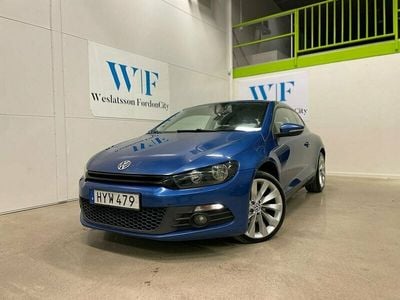 Begagnad VW Scirocco Style 161 HK (118 kW) 2008 Blå Sportkupé