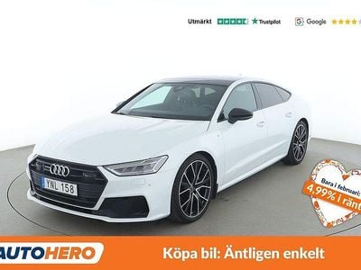 Vit Begagnad 2018 Audi A7 Sportback S-Line Halvkombi | 383 000 kr (Marknadspris)