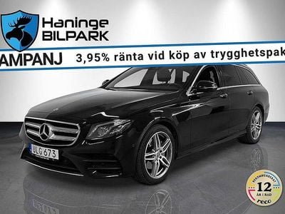 Svart Begagnad 2017 Mercedes E220 AMG Kombi | 334 900 kr (Marknadspris)