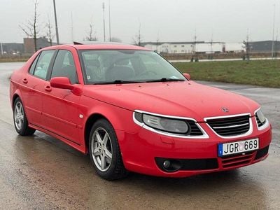Röd Begagnad 2007 Saab 9-5 Aero Sedan | 54 500 kr (Lite dyr)