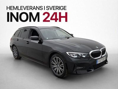 Begagnad BMW 330e Sport Line 184 HK (135 kW) 2021 Svart Kombi