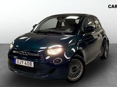 Begagnad Fiat 500e Icon 86 kW (118 HK) 2022 Grön Halvkombi