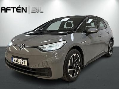Begagnad VW ID.3 Pro Performance 150 kW (204 HK) 2022 Grå Halvkombi