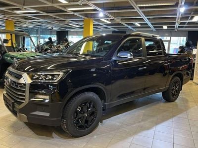 Svart Begagnad 2024 Ssangyong (KGM) Musso Pickup | 609 125 kr (Dyr)
