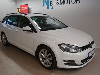 Vit (pure white) Begagnad 2015 VW Golf VII GT Kombi | 114 900 kr (Marknadspris)
