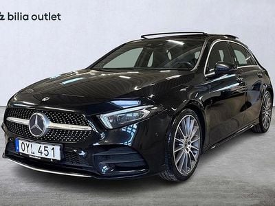 Begagnad Mercedes A180 AMG 116 HK (85 kW) 2018 Svart Halvkombi