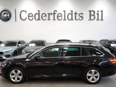 Svart Begagnad 2020 Skoda Superb Business Line Kombi | 239 900 kr (Marknadspris)