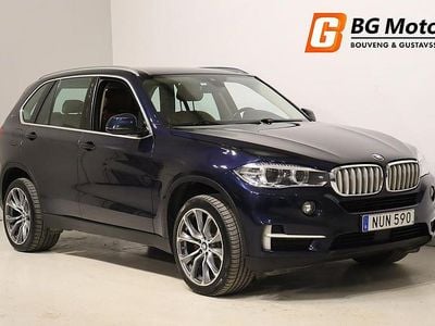 Begagnad BMW X5 245 HK (180 kW) 2016 Blå SUV