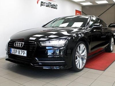 Begagnad Audi A7 Sportback Sport 218 HK (160 kW) 2015 Svart Halvkombi