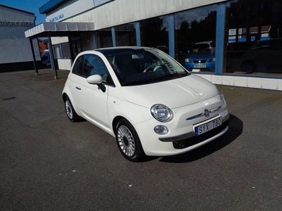Vit Begagnad 2012 Fiat 500 Lounge Halvkombi | 71 000 kr (Marknadspris)