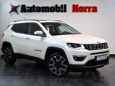 Vit Begagnad 2018 Jeep Compass Limited SUV | 174 900 kr (Marknadspris)