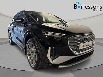 Begagnad Audi Q4 e-tron S-Line 210 kW (286 HK) 2025 Mytsvart metallic SUV