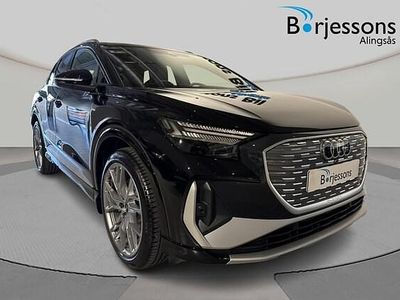 Begagnad Audi Q4 e-tron S-Line 210 kW (286 HK) 2025 Mytsvart metallic SUV