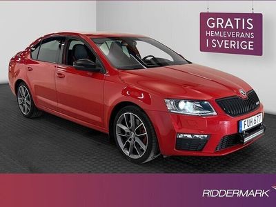 begagnad Skoda Octavia RS 2.0 TSI Canton Sensorer LED-ramp 2015, Halvkombi