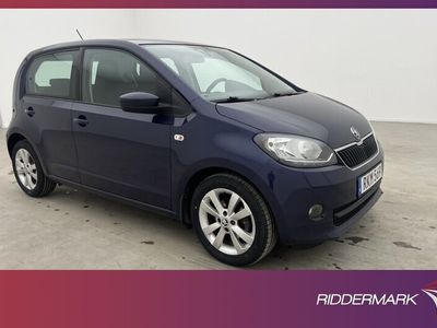 begagnad Skoda Citigo 1.0 MPI 60hk Plus Sensorer Farthållare 0,4l/mil