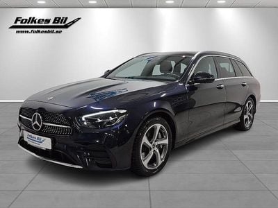 Marinblå metallic Begagnad 2022 Mercedes E400 AMG Kombi | 539 000 kr (Dyr)