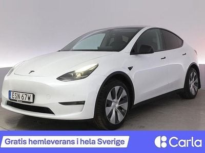 Vit Begagnad 2021 Tesla Model Y Long Range AWD SUV | 322 900 kr (Marknadspris)