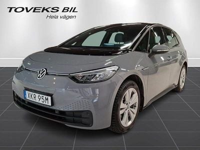 Grå (moonstone grey black) Begagnad 2023 VW ID.3 Pro Halvkombi | 269 000 kr (Marknadspris)
