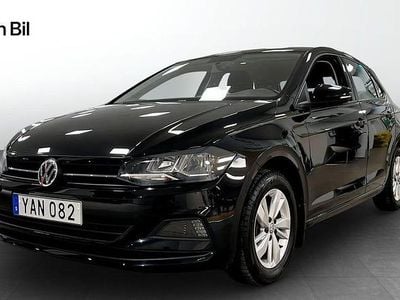 Svart Begagnad 2018 VW Polo Halvkombi | 149 900 kr (Marknadspris)