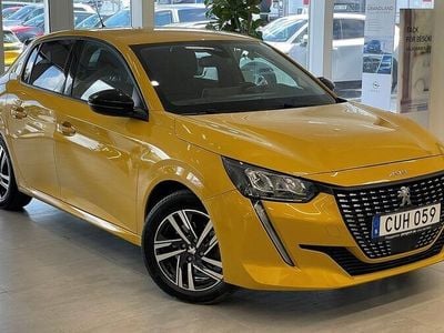 Begagnad Peugeot 208 Allure 102 HK (75 kW) 2022 Gul Halvkombi
