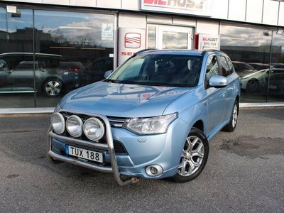 begagnad Mitsubishi Outlander P-HEV 2.0 Hybrid 4WD CVT, 203hk, 2014