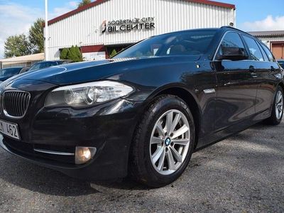 Svart Begagnad 2010 BMW 520 Kombi | 99 900 kr (Lite dyr)