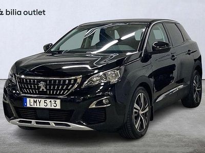 Svart Begagnad 2017 Peugeot 3008 Active SUV | 139 900 kr (Marknadspris)