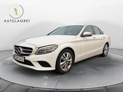 Begagnad Mercedes C200 Avantgarde 160 HK (117 kW) 2019 Vit Sedan