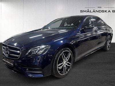 Blå Begagnad 2016 Mercedes E220 AMG Sedan | 339 000 kr (Dyr)