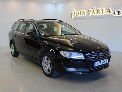 Svart Begagnad 2015 Volvo V70 Momentum Kombi | 89 900 kr (Marknadspris)