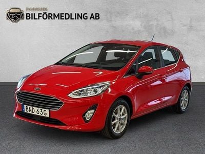 Begagnad Ford Fiesta Titanium 95 HK (69 kW) 2020 Röd Halvkombi