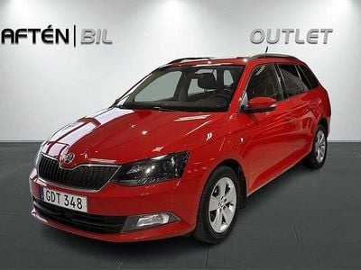 Begagnad Skoda Fabia Style 90 HK (66 kW) 2017 Corrida red Kombi