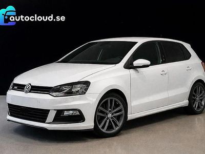 Vit Begagnad 2017 VW Polo R-line Halvkombi | 119 800 kr (Lite dyr)
