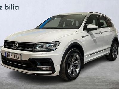 Vit Begagnad 2019 VW Tiguan R-line SUV | 279 900 kr (Lite dyr)